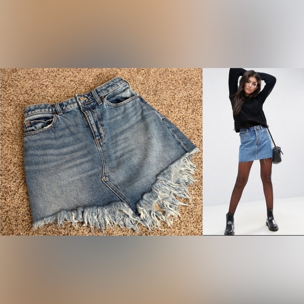 Free People WE THE FREE adorable jean shirt - Size 25 ❤️